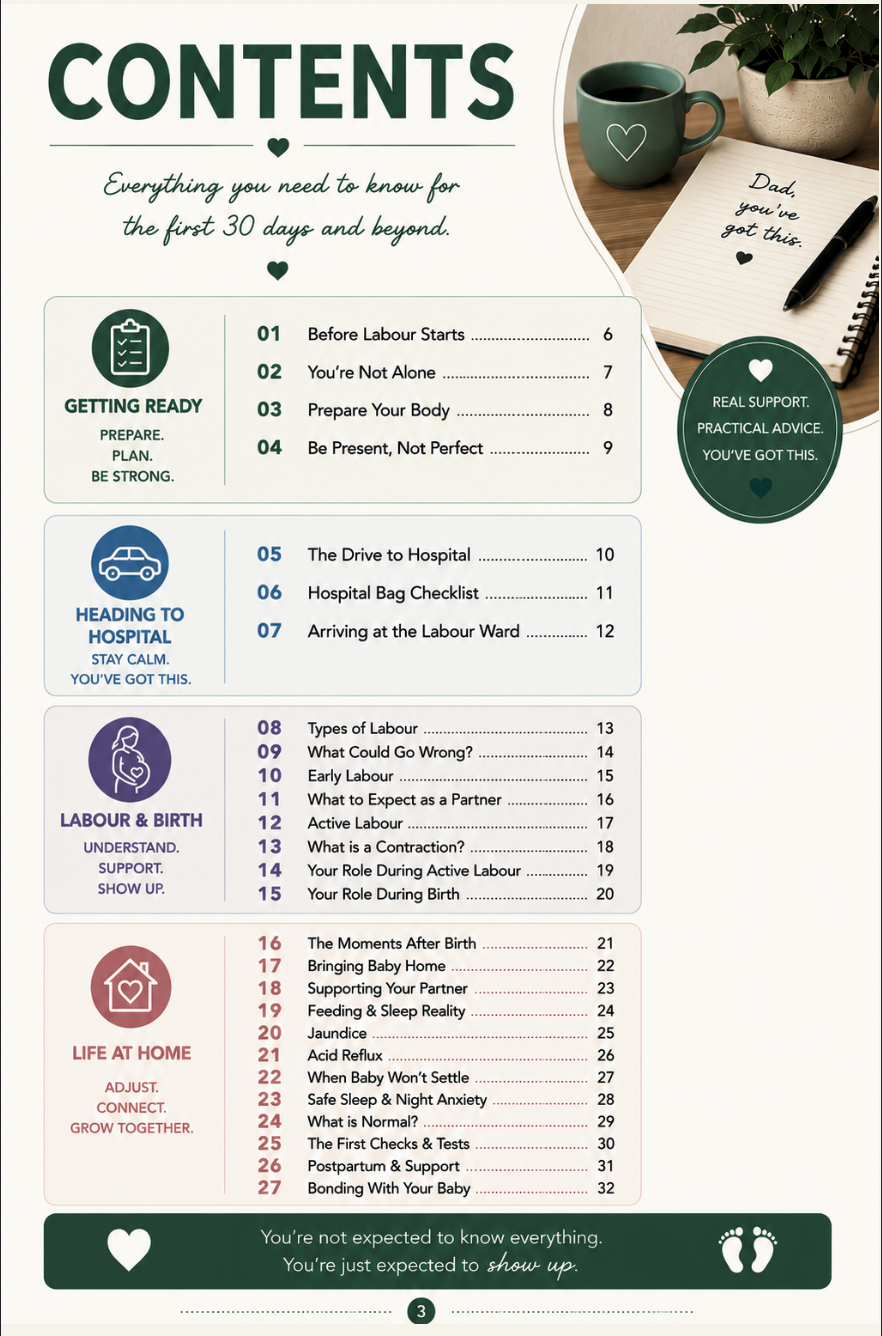 The First 30 Days - A Dad’s Guide to Life After Birth